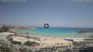 Miniatura 23 lipca 2026 11:00 Ayia Napa Cypr - Nissi Beach Panorama