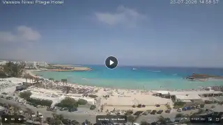 Miniatura 23 lipca 2026 12:00 Ayia Napa Cypr - Nissi Beach Panorama