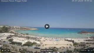 Miniatura 26 lipca 2026 12:00 Ayia Napa Cypr - Nissi Beach Panorama