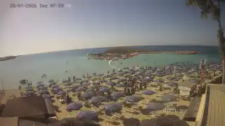 Miniatura 28 lipca 2026 06:00 Ayia Napa Cypr - Nissi Beach plaża