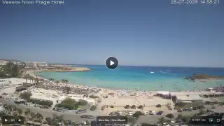 Miniatura 28 lipca 2026 12:00 Ayia Napa Cypr - Nissi Beach Panorama