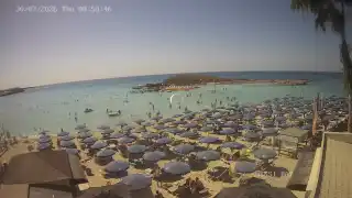 Miniatura 30 lipca 2026 07:00 Ayia Napa Cypr - Nissi Beach plaża