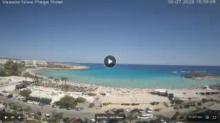 Miniatura 30 lipca 2026 13:00 Ayia Napa Cypr - Nissi Beach Panorama