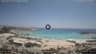 Miniatura 1 sierpnia 2026 10:00 Ayia Napa Cypr - Nissi Beach Panorama