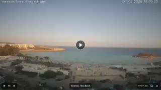 Miniatura 1 sierpnia 2026 16:00 Ayia Napa Cypr - Nissi Beach Panorama