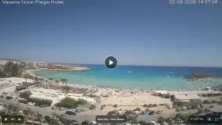 Miniatura 2 sierpnia 2026 12:00 Ayia Napa Cypr - Nissi Beach Panorama