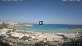 Miniatura 2 sierpnia 2026 14:00 Ayia Napa Cypr - Nissi Beach Panorama