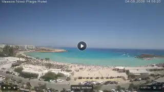 Miniatura 4 sierpnia 2026 12:00 Ayia Napa Cypr - Nissi Beach Panorama