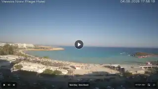 Miniatura 4 sierpnia 2026 15:00 Ayia Napa Cypr - Nissi Beach Panorama