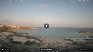 Miniatura 6 sierpnia 2026 16:00 Ayia Napa Cypr - Nissi Beach Panorama