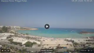 Miniatura 8 sierpnia 2026 13:00 Ayia Napa Cypr - Nissi Beach Panorama