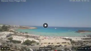 Miniatura 9 sierpnia 2026 12:00 Ayia Napa Cypr - Nissi Beach Panorama