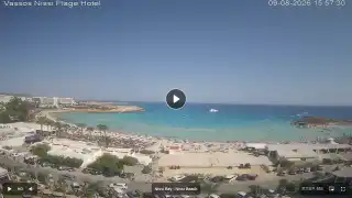 Miniatura 9 sierpnia 2026 13:00 Ayia Napa Cypr - Nissi Beach Panorama