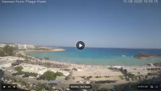 Miniatura 10 sierpnia 2026 14:00 Ayia Napa Cypr - Nissi Beach Panorama