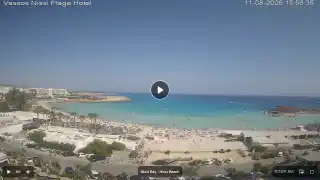 Miniatura 11 sierpnia 2026 13:00 Ayia Napa Cypr - Nissi Beach Panorama