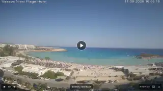 Miniatura 11 sierpnia 2026 14:00 Ayia Napa Cypr - Nissi Beach Panorama