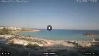 Miniatura 11 sierpnia 2026 15:00 Ayia Napa Cypr - Nissi Beach Panorama