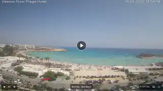 Miniatura 14 sierpnia 2026 12:00 Ayia Napa Cypr - Nissi Beach Panorama
