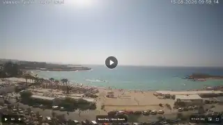 Miniatura 15 sierpnia 2026 07:00 Ayia Napa Cypr - Nissi Beach Panorama