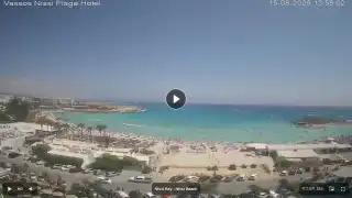 Miniatura 15 sierpnia 2026 11:00 Ayia Napa Cypr - Nissi Beach Panorama