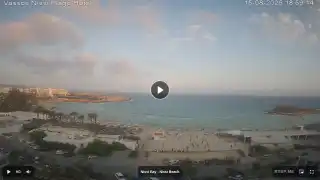 Miniatura 15 sierpnia 2026 16:00 Ayia Napa Cypr - Nissi Beach Panorama