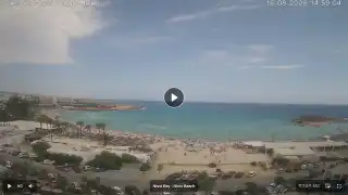 Miniatura 16 sierpnia 2026 12:00 Ayia Napa Cypr - Nissi Beach Panorama