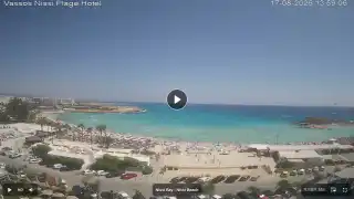 Miniatura 17 sierpnia 2026 11:00 Ayia Napa Cypr - Nissi Beach Panorama