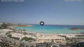 Miniatura 18 sierpnia 2026 11:00 Ayia Napa Cypr - Nissi Beach Panorama