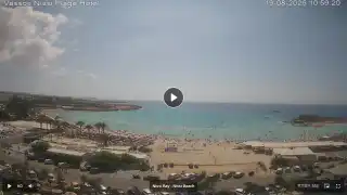 Miniatura 19 sierpnia 2026 08:00 Ayia Napa Cypr - Nissi Beach Panorama