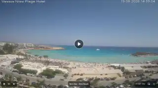 Miniatura 19 sierpnia 2026 12:00 Ayia Napa Cypr - Nissi Beach Panorama