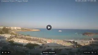 Miniatura 19 sierpnia 2026 15:00 Ayia Napa Cypr - Nissi Beach Panorama