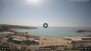Miniatura 20 sierpnia 2026 07:00 Ayia Napa Cypr - Nissi Beach Panorama