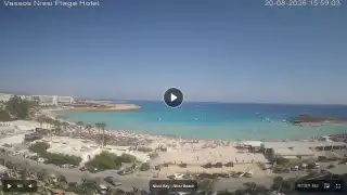 Miniatura 20 sierpnia 2026 13:00 Ayia Napa Cypr - Nissi Beach Panorama