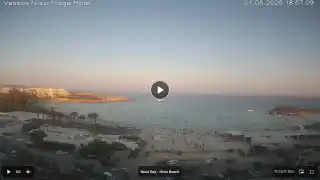 Miniatura 21 sierpnia 2026 16:00 Ayia Napa Cypr - Nissi Beach Panorama