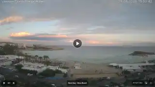 Miniatura 29 sierpnia 2026 16:00 Ayia Napa Cypr - Nissi Beach Panorama
