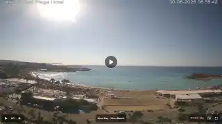 Miniatura 30 sierpnia 2026 06:00 Ayia Napa Cypr - Nissi Beach Panorama