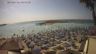 Miniatura 30 sierpnia 2026 07:00 Ayia Napa Cypr - Nissi Beach plaża