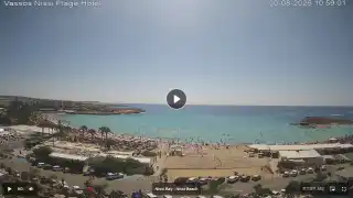 Miniatura 30 sierpnia 2026 08:00 Ayia Napa Cypr - Nissi Beach Panorama