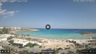 Miniatura 30 sierpnia 2026 13:00 Ayia Napa Cypr - Nissi Beach Panorama