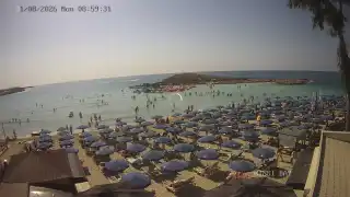 Miniatura 31 sierpnia 2026 07:00 Ayia Napa Cypr - Nissi Beach plaża