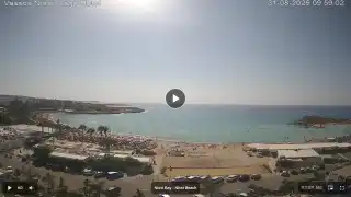 Miniatura 31 sierpnia 2026 07:00 Ayia Napa Cypr - Nissi Beach Panorama
