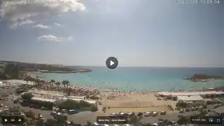 Miniatura 31 sierpnia 2026 08:00 Ayia Napa Cypr - Nissi Beach Panorama