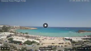 Miniatura 31 sierpnia 2026 12:00 Ayia Napa Cypr - Nissi Beach Panorama