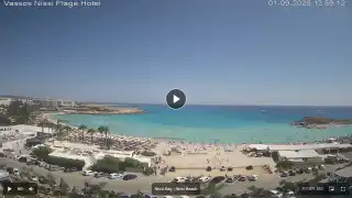 Miniatura 1 września 2026 11:00 Ayia Napa Cypr - Nissi Beach Panorama