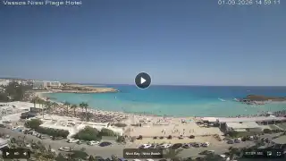 Miniatura 1 września 2026 12:00 Ayia Napa Cypr - Nissi Beach Panorama
