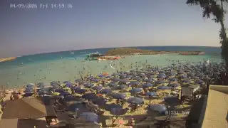 Miniatura 4 września 2026 13:00 Ayia Napa Cypr - Nissi Beach plaża