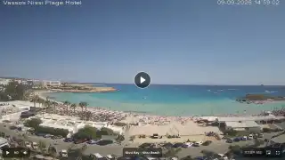Miniatura 9 września 2026 12:00 Ayia Napa Cypr - Nissi Beach Panorama