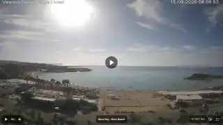 Miniatura 15 września 2026 06:00 Ayia Napa Cypr - Nissi Beach Panorama
