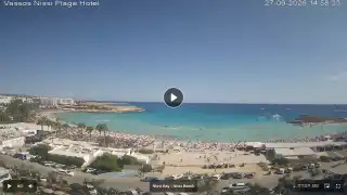 Miniatura 27 września 2026 12:00 Ayia Napa Cypr - Nissi Beach Panorama