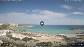 Miniatura 1 października 2026 13:00 Ayia Napa Cypr - Nissi Beach Panorama
